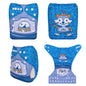 U Pick ALVABABY Digital Position Cloth Diapers Baby Reusable Modern Cloth Nappy for Baby with 1pc Microfiber Insert