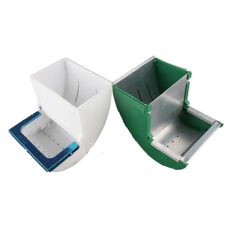 5PCS Rabbit Cage Special 13.5cm Bucket Box Three-sided Planer Rabbit Box Farm Animal Supplies