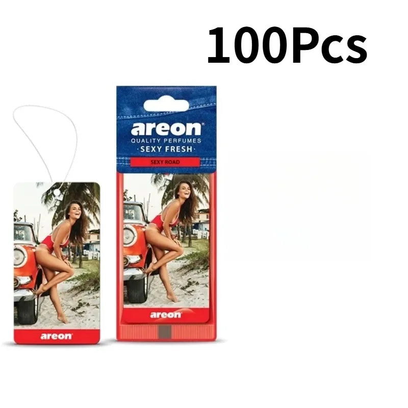 Girl Poster Car Air Freshener 6 Styles 20‑120 Pack Hanging Scent Paper Cards For Auto Closet Home Decor