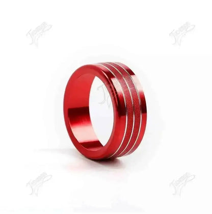 JIDIXIAN Car Center Console Knob Decoration Ring for Chevy Silverado 2022 2023 Up Central Control Knobs Cover Inner Accessories