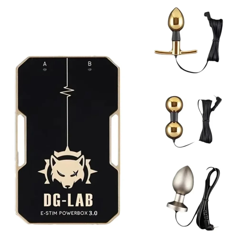 DG-LAB 3.0 E-Stim Power Box APP Control Electric Shock Medical Themed  Sex Toys SM Player Sex Electrical Stimulator For Couples