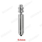 Upgrade Anycubic Kobra X Hotend Durability Bimetallic Nozzle For Anycubic Kobra X 0.2/0.4/0.6/0.8mm 3D Printers Accessories