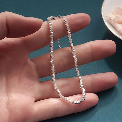 925 Sterling Silver Irregular Chain Bracelets For Women Vintage Luxury Jewelry Wedding Accessories Wholesalea Jewellery