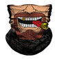 Seamless Snood Bandana Multifunctional Headwear Outdoor Sports Sun Protection Cycling Scarf Fishing Halloween Unisex Neck Mask