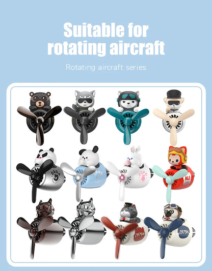 [Just Refills,exclude any pilot/plane] bear car air fresheners replacement tablets fragrance pods aroma supplement perfume pads