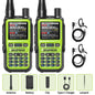 BAOFENG UV-5R Mini Walkie Talkie Multi Band Bluetooth Programming Wireless Copy Frequency 999CH Type-C Long Range Two Way Radio