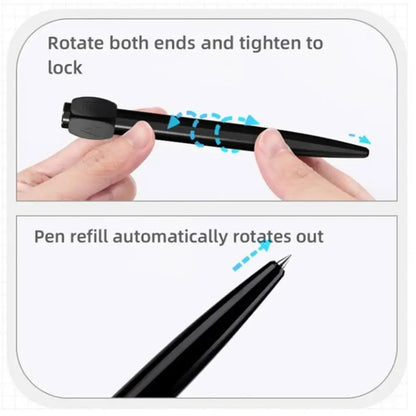 Funny ABCD Rotation Answer Gel Pen Ballpoint Silent Bearing Relieve Anxiety Novel Design Rotation Gel Pen School