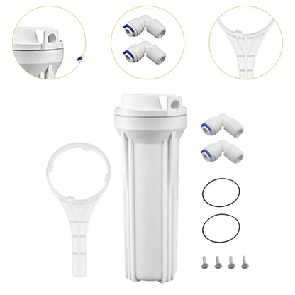Water Filter Housing Professional Portable Replacement Accessories 10 inch