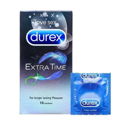 20/10pcs Durex Delay Ejaculation Spike Condoms Ultra Thin Factor Intimate Extra Lubricated Men Contraception Lasting Enlargement