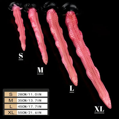 FAAK 65cm Long Butt Plug With Suction Cup S M L XL XXL Fantasy Octopus Leg Dildo Anal Beads 5 Sizes Sex Toys For Women Man