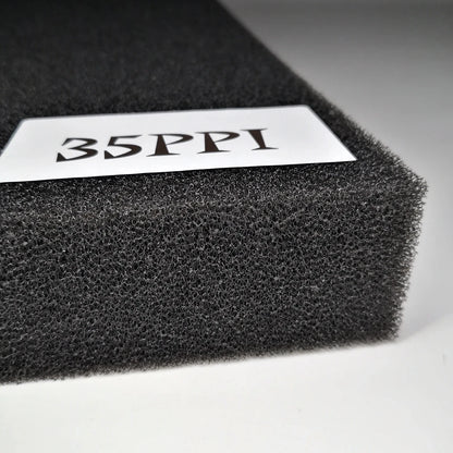15 25 35 50ppi Aquarium Biochemical Cotton Filter Practical Aquarium Pond Foam Sponge Filter Black Multi-size Aquarium Supplies