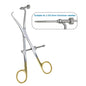 GREATLH Orthopedic Bone Reduction Forceps with Drill Guide Autoclavable Orthopedic Veterinary Instruments Stainless Steel