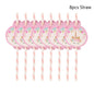 Unicorn Birthday Decorations for Girl Plate Napkin Cup cake topper Unicorn Party Supplies Kids Birthday Party Decor Baby Shower