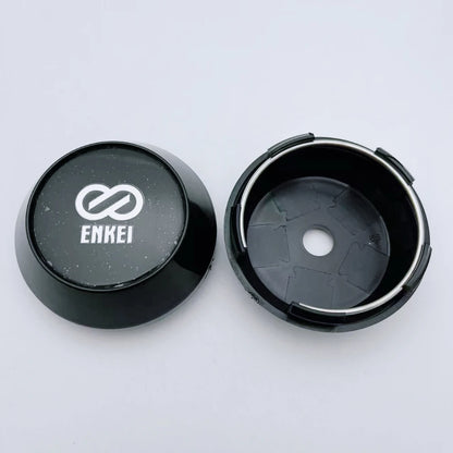 4pcs 60mm 64mm 65mm 68mm 69mm  Car Wheel Center Caps With Enkei Logo Emblem Car Accessories for Wheel Hubcaps Hub Cover High Cap