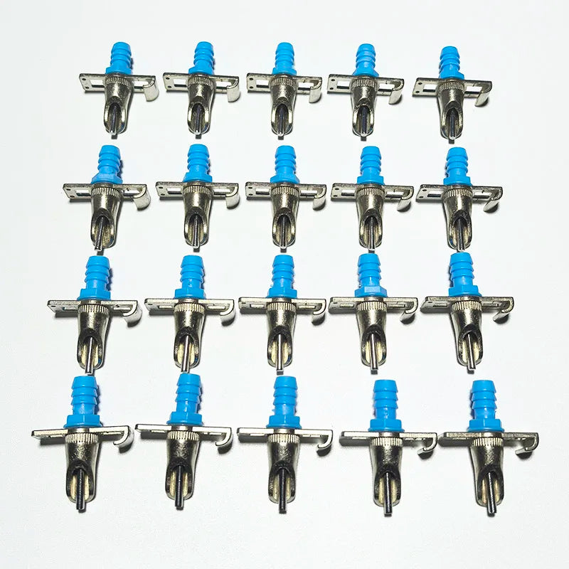 10/20pc Farm Animal Drinking Tools Rabbit Nipple Drinker, Rodent Automatic Waterer Feeder Equipment for 8mm Hose Farm Fountains