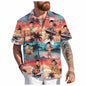 Custom Face Hawaiian Shirt Unisex Funny Personalized 3D Printed Button Shirts 2025 Beach Short Sleeves Lapel Shirts DIY Blouses
