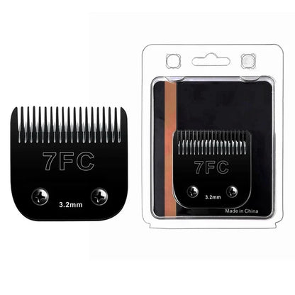 Titanium Detachable Pet Dog Animal Clipper Blade Compatible with Andis/Oster A5/Wahl KM10 Series Clipper ,7FC,5FC,4F,#10,#30,#40