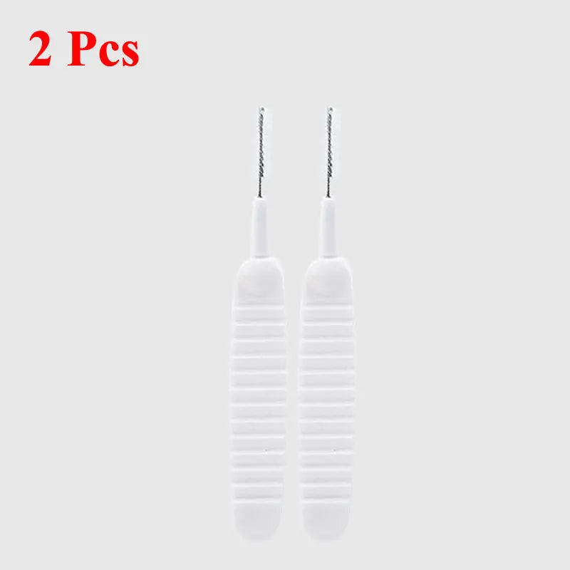 Bathroom Shower Head Cleaning Brush White Small Brush Pore Gap Clean Anti-clogging Nylon For Kitchen Toilet Phone Hole