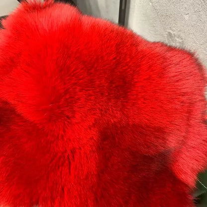 Short Coat Women Faux Fur Fox Coats Jackets Turn Down Collar Coat Thick Y2k Streetwear Jacket Work Outerwear Autumn Winter 2025