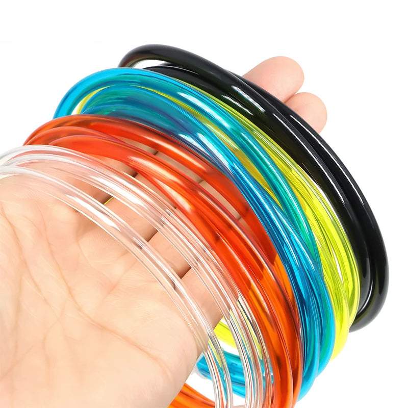 2/5/10m Fuel Gas Hose ID 2mm 2.5mm 3mm 4mm 5mm 6mm 7mm TPU Petrol Pipe for Motorcycle Car Oil Resistant Fuel Pipes