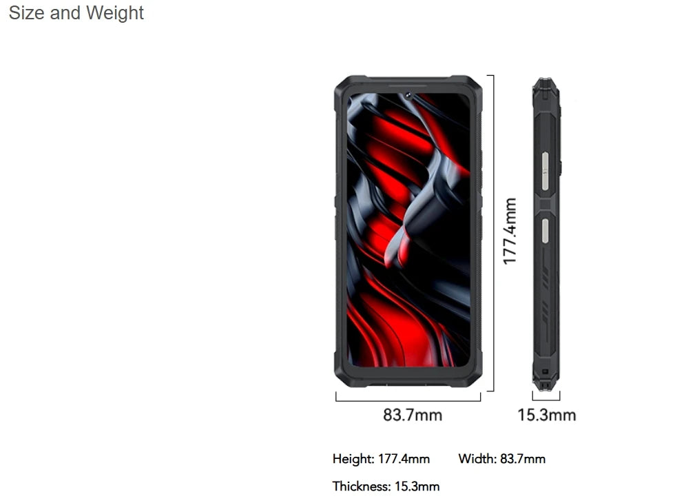 [Shipping From Poland] Cubot KingKong ES 3 Rugged Smartphone 16GB(6+10)+256GB Android 15 10200mAh 6.745'' 4G Mobile Phone NFC