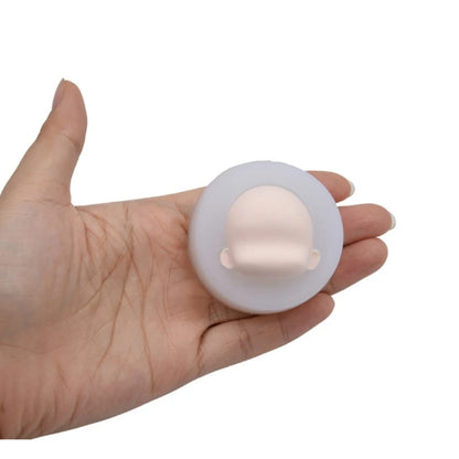 Elf silicone Q version face face mold ultra-light clay soft pottery face mold bjd silicone fairy ears baby face
