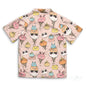 2024 Hawaiian Shirt For Men Summer Ice Cream T-Shirt Beach Prints Short Sleeved Shirt Tops Casual Original Design Men's Clothing