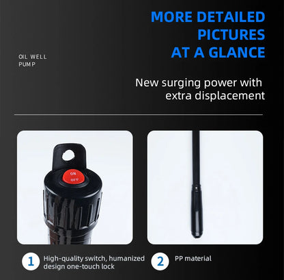 Handheld Electric Oil Siphon Pump Liquid Transfer Battery Powered Portable Water Gas Extractor Tool Car Petrol Fuel Siphon Pump