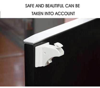 No Drills, No Tools Required - Our Magnetic Child Safety Locks are Easy to Install and Perfect for Cabinets and Drawers