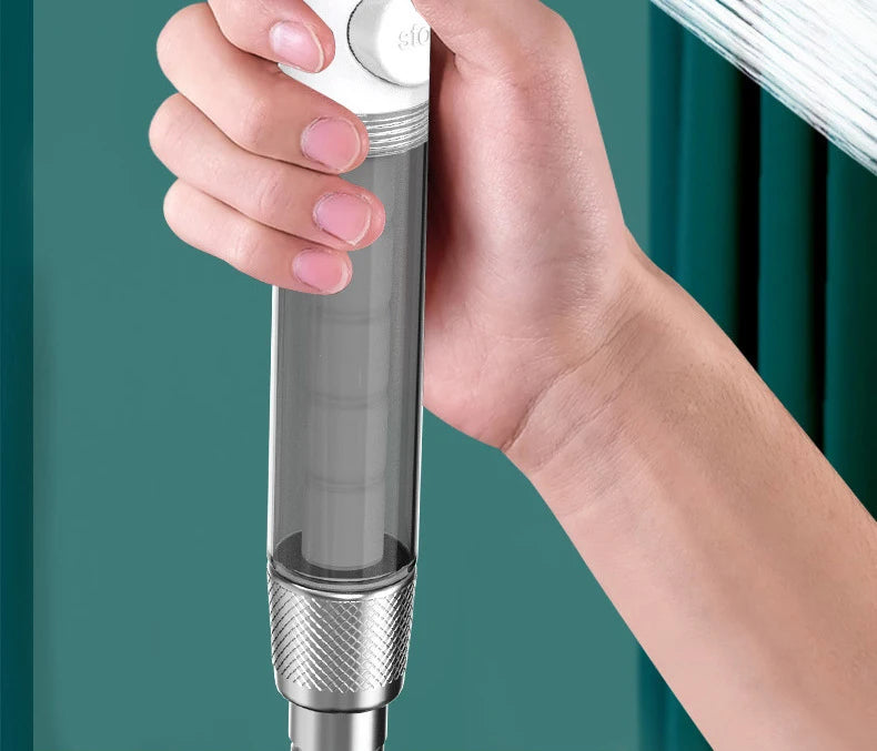 10 Spray Modes Filtered Shower Head High-Pressure Handheld Showerhead Water Saving Fall Resistance Bathroom Shower Nozzle