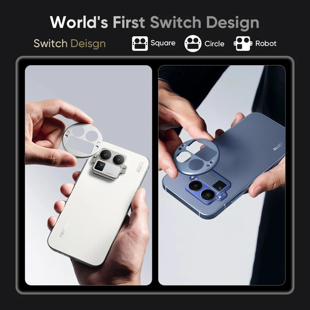 realme GT 8 Pro 5G Smartphone Snapdragon 8 Elite Gen 5 50W Wireless Charge 200MP Ultra Camera 144Hz Screen New EU Version