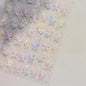 Colorful Water Bubble 5D Nail Art Stickers Goldfish Koi carp Dreamy Polarized Dreamlike Self Adhesive Delicate Manicure Decals