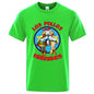 Summer Men's High Quality LOS POLLOS Hermanos Funny Printed T-Shirt Casual Cotton Breathable Tshirt Chicken Brothers Tees Top