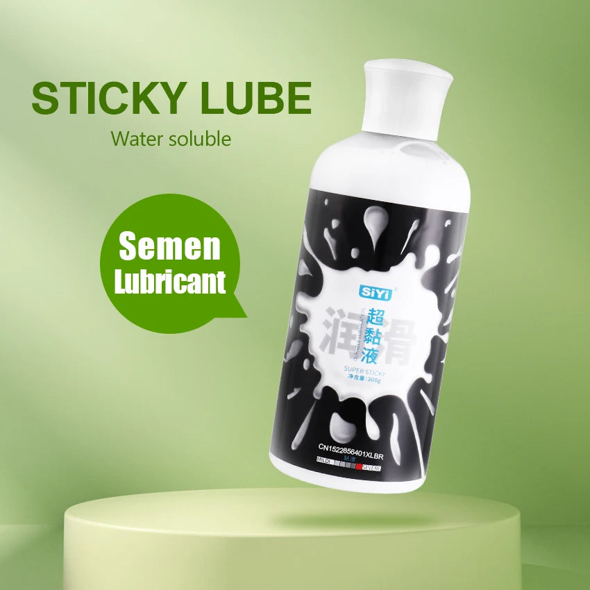 Lubricant for Sex 300ml Anal Vagina Intimate Gel Couples Water Based Semen Viscous Lube Adults Sex Toys Lubrication Products 18+