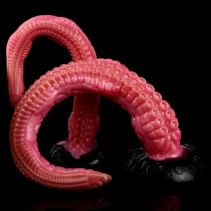FAAK 65cm Long Butt Plug With Suction Cup S M L XL XXL Fantasy Octopus Leg Dildo Anal Beads 5 Sizes Sex Toys For Women Man