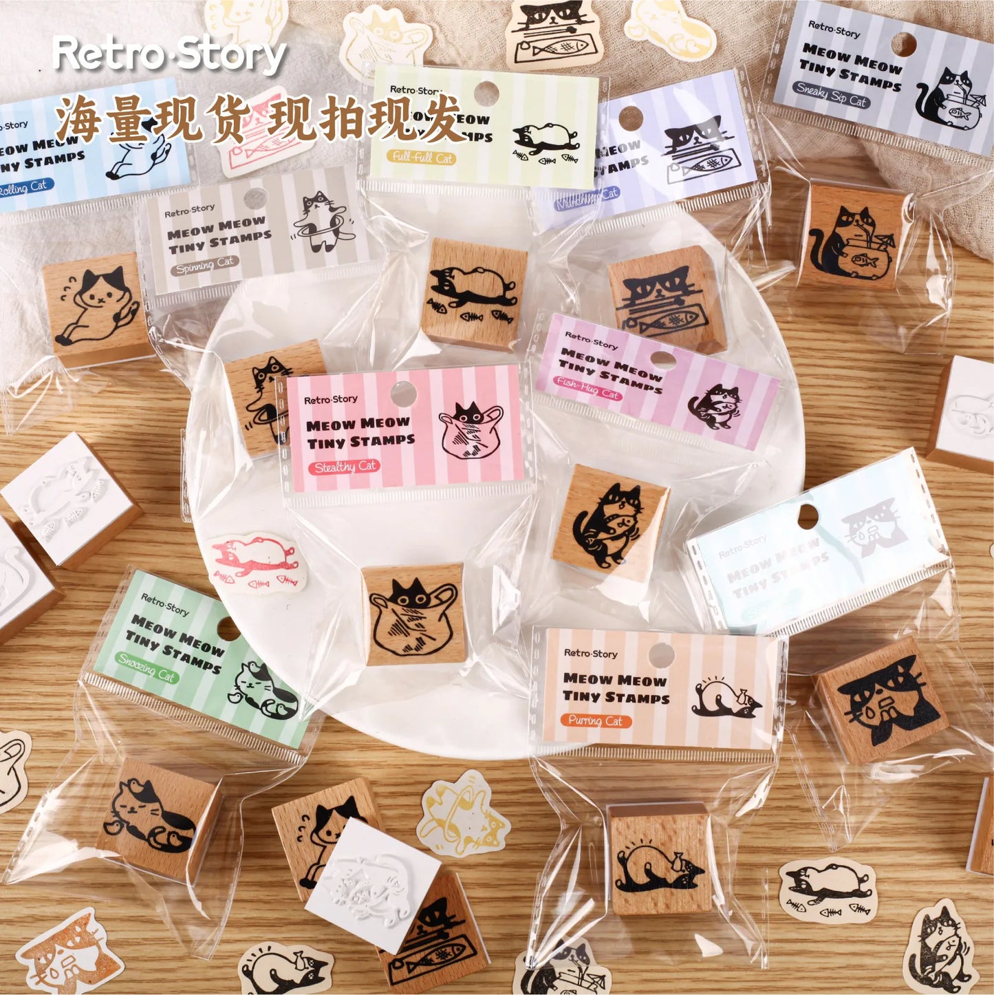1pc Alphabet Stamps Vintage Wooden Rubber cute pet Stamp Set Stationery Seal Stamping For Card Making Planner Scrapbook