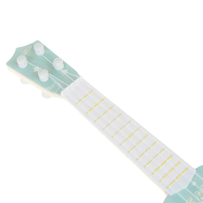 1PC 36cm Mini Guitar Children's Simulated Musical Instrument Ukulele Gift Can Play Early Education Enlightenment Music Player