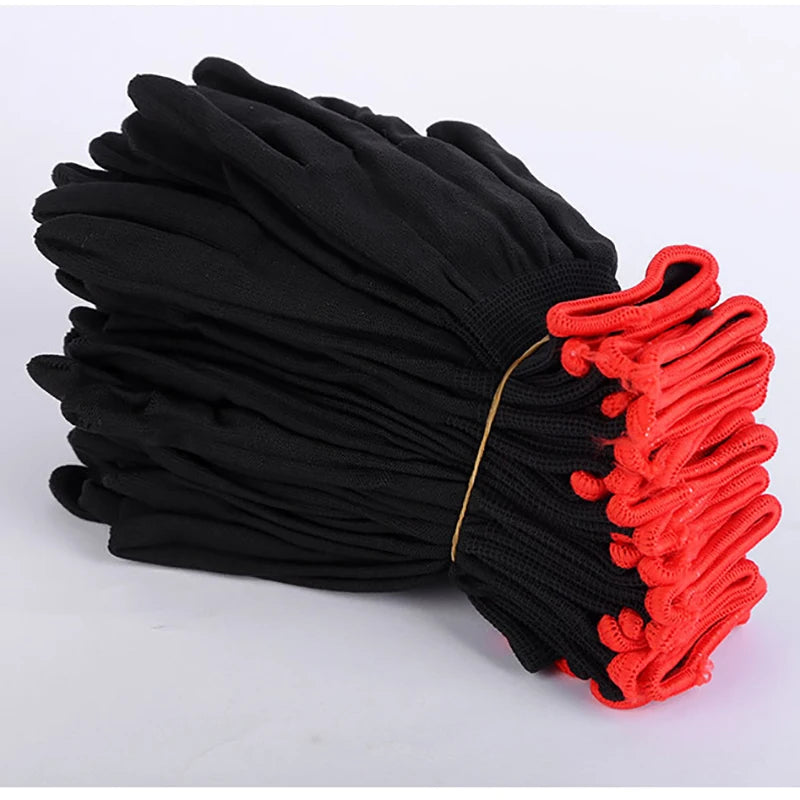 ALIWRAP 5/10Pairs Car Vinyl Wrap Gloves Anti-Static Window Tinting Film Install Gloves Fingertip Work Gloves Auto Wrapping Tools