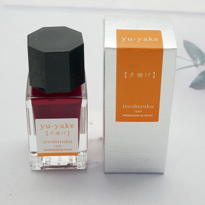 Ink for Fountain Pen 15ml Water-based Dye Color Bottle Ink Writing Materials Stationery Office Supplies PILOT