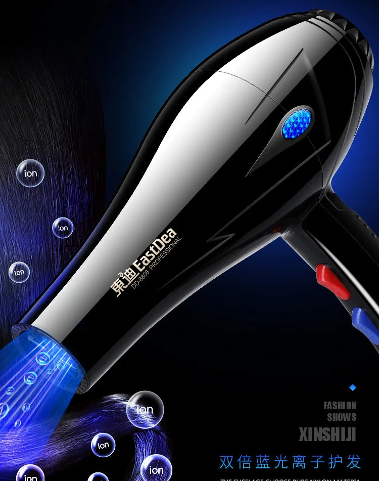 With 5 Gifts Hair Dryer 1800W Powerful Hair Dryer Fast Heating Hot And Cold Adjustment Air Blow Dryer with Air Collecting