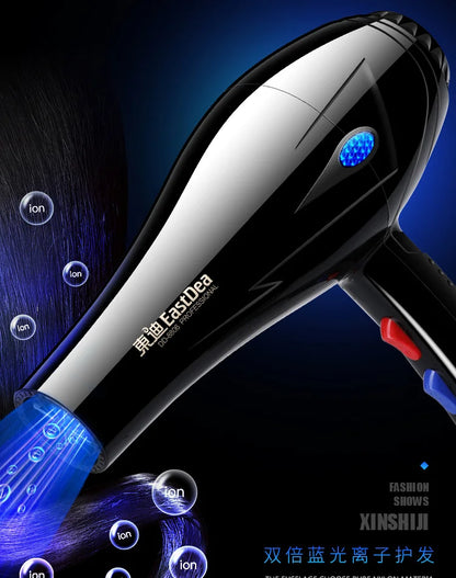With 5 Gifts Hair Dryer 1800W Powerful Hair Dryer Fast Heating Hot And Cold Adjustment Air Blow Dryer with Air Collecting