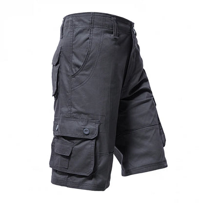 Men's Cargo Shorts Big Size Sports Knee Shorts Classic Short Pants Streetwear Hip Hop Straight Loose Pants