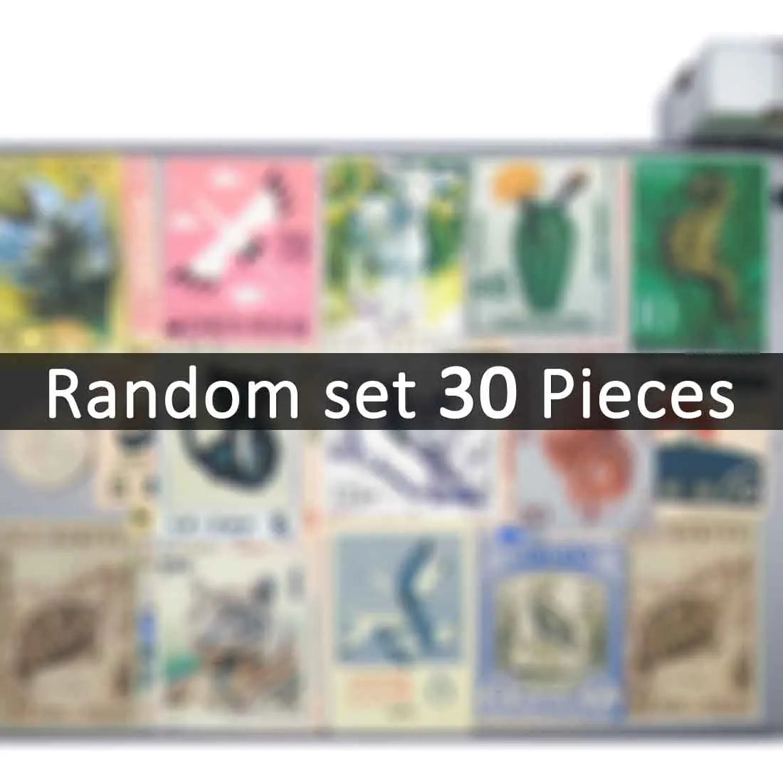 20/30/50PCS Old Stamps Stickers Nostalgia Retro Funny Graffiti Decals for Scrapbook Diary Luggage Car Laptop Phone Sticker Toys