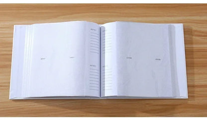 Baby Photo Album Growth Record Photo 6-inch Collection Writable 200pcs Photos Album Large Capacity Paper Core Bag Souvenir Album