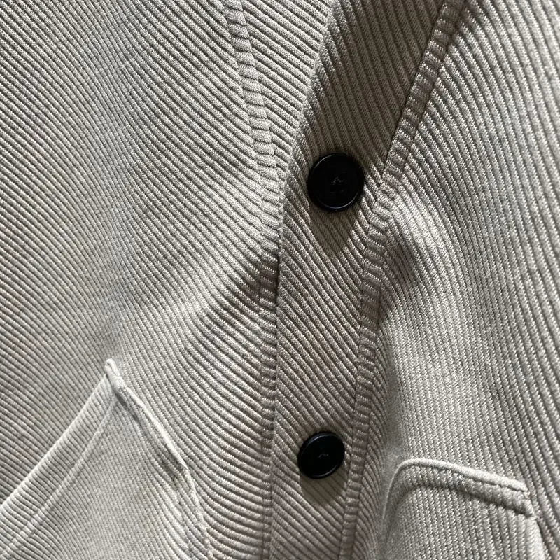 Men's Clothing Icon V Neck Cardigan Knit Sweater Male with Pockets Jumpers Tops Best Selling Products 2025 New in Knitwears A X