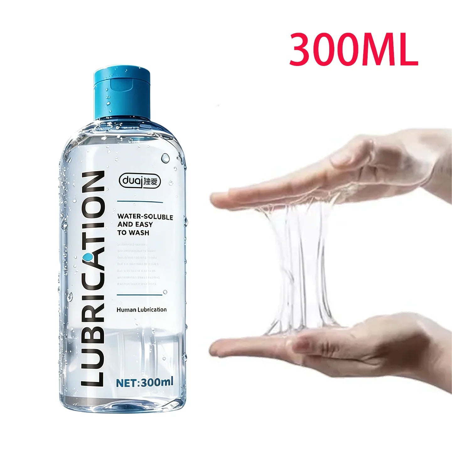 300ML Water based Lubricant Safe Intimate Gel Vaginal Anal Lube Lubricating Oil Adult For Women Men And Couple Erotic Tools