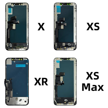 OLED X For iPhone XR XS MAX 11 Display 3D Touch Screen Replacement For 12 11 Pro Screen incell 12 Pro Max Display 13 13Promax