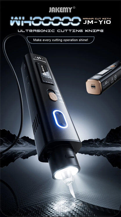 JAKEMY Ultrasonic Cutting Knife Ideal for DIY 3D Printing Cutting High-Speed Carving & Polishing