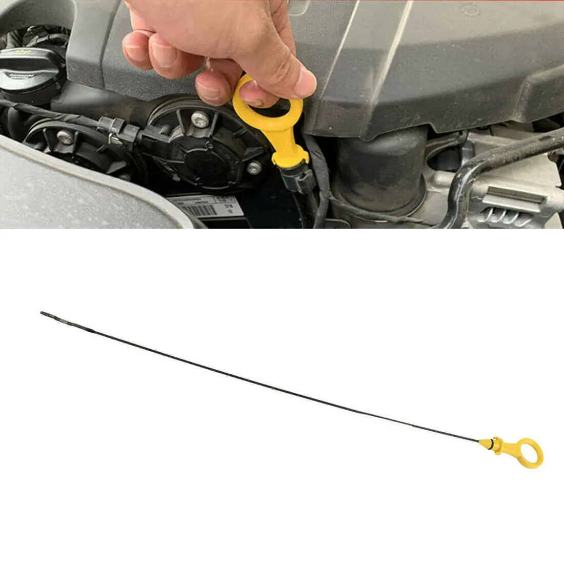 Car Engine Oil Dipstick 06H115611E Fit for Audi A4 A5 Quattro 2.0T B8 B9 2009 2010 2011 2012 2013 2014 2015 2016 2017 Car Parts