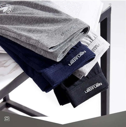 Plus Size Men Underwear Boxer Brand Man Underpants Solid Shorts Cotton Boxer Home Middle Male Boxer Shorts Sexy L-6xl
